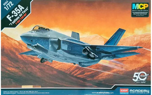 ACADEMY 12561 1/72 F-35A Lightening II '7 Nations Air Force' Model Kit