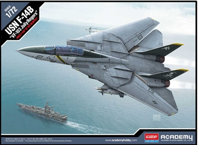 ACADEMY 12578 1/72 U.S. Navy F-14B "VF-103 Jolly Rogers" Model Aircraft Kit