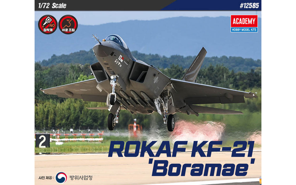 ACADEMY 12585 1/72 ROKAF KF-21 Boramae Model Aircraft Kit