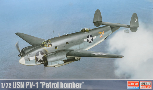ACADEMY 12587 1/72 USN PV-1 Ventura Patrol Bomber Model Aircraft Kit