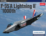 ACADEMY 12591 1/72 Lockheed F-35A Lighting II "1000th" Model Aircraft Kit