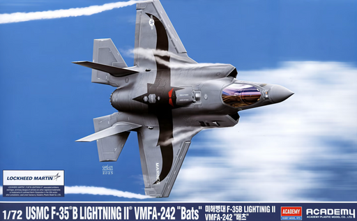 ACADEMY 12592 1/72 USMC F-35B Lightning II "Bats" Model Aircraft Kit