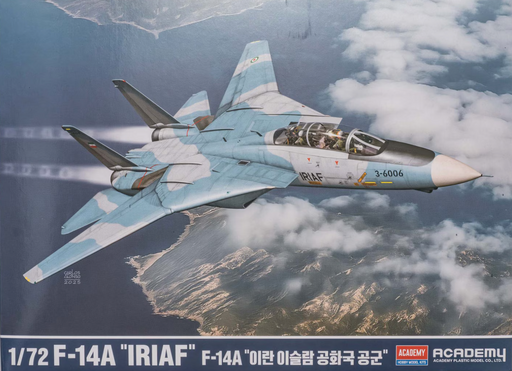 ACADEMY 12594 1/72 F-14A "IRIAF" Model Aircraft Kit