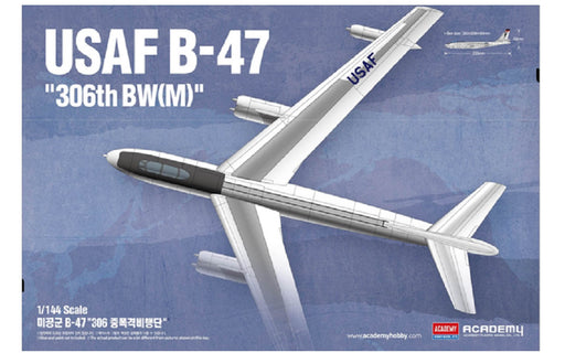 ACADEMY 12618 1/144 USAF B-47 Stratojet "306th BW(M)" Model Aircraft Kit