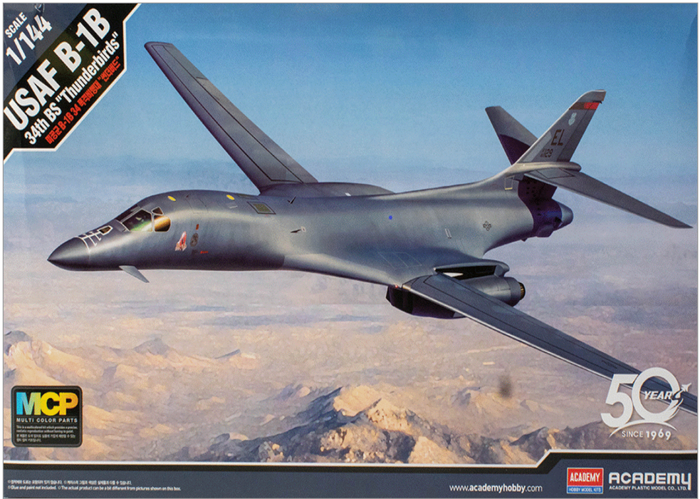 ACADEMY 12620 1/144 B-1B 34th BS Thunderbirds MCP Model Kit