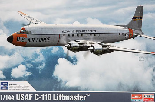 ACADEMY 12634 1/144 Douglas DC-6/C-118 Liftmaster Model Aircraft Kit