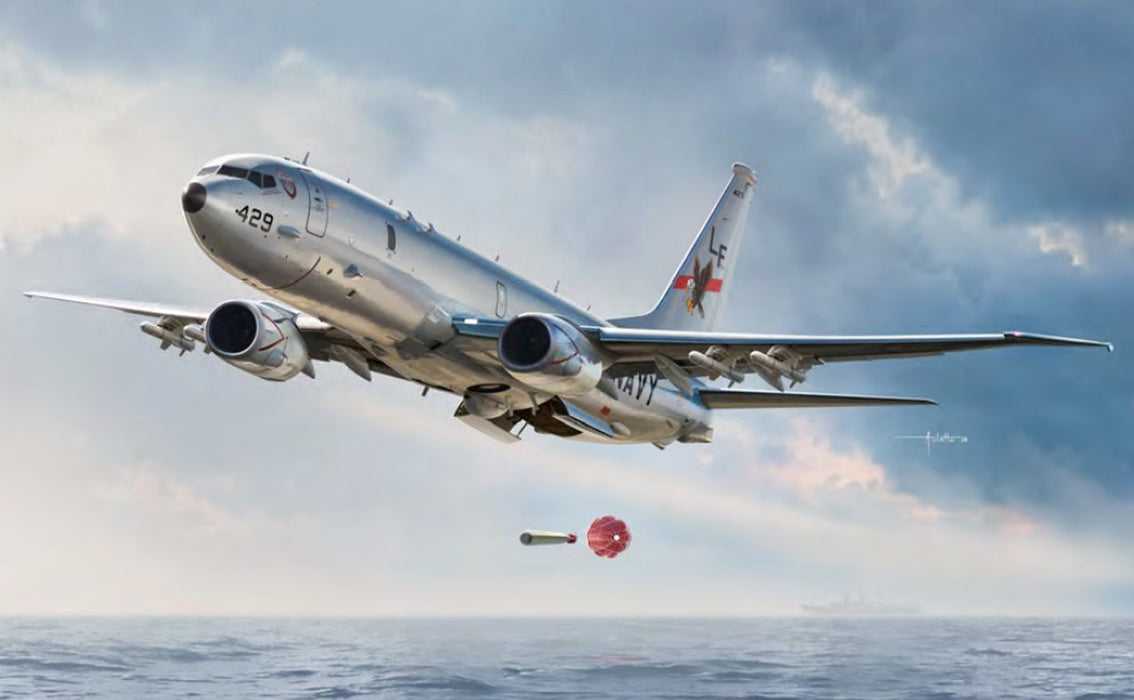 ACADEMY 12635 1/144 P-8A Poseidon USN Maritime Patrol Aircraft Model Kit