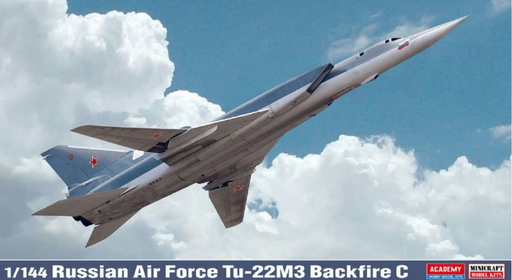 ACADEMY 12636 1/144 Russian Tu-22M3 Backfire C Model Aircraft Kit