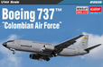 ACADEMY 12639 1/144 Boeing 737 Colombian Air Force Model Aircraft Kit