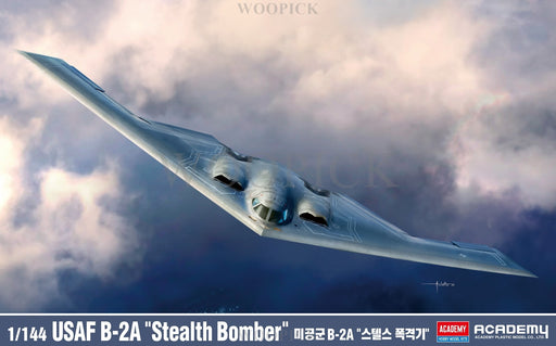 ACADEMY 12645 1/144 B-2A Stealth Bomber USAF Plastic Model Kit