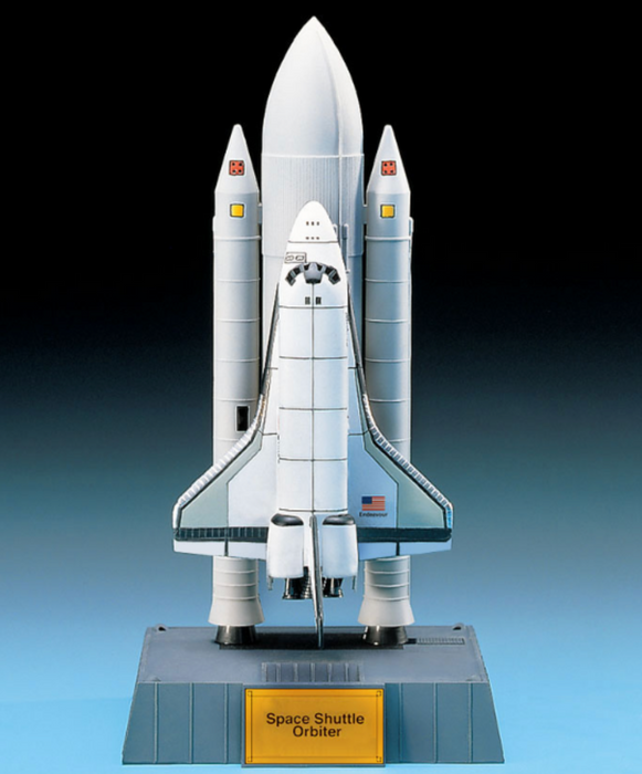 ACADEMY 12707 1/288 Space Shuttle with Booster Model Kit