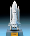 ACADEMY 12707 1/288 Space Shuttle with Booster Model Kit