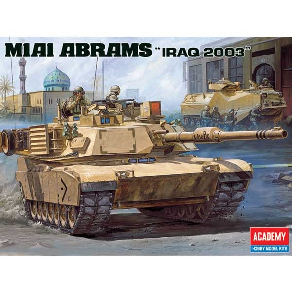 ACADEMY 13202 1/35 M1A1 Abrams “Iraq 2003" Tank Model Kit