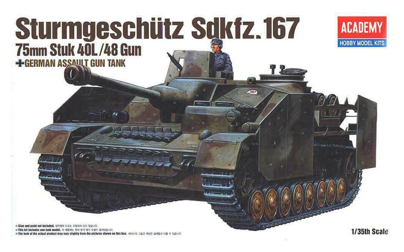 ACADEMY 13235 1/35 German Sturmgeschütz Sdkfz. 167 Model Tank Kit