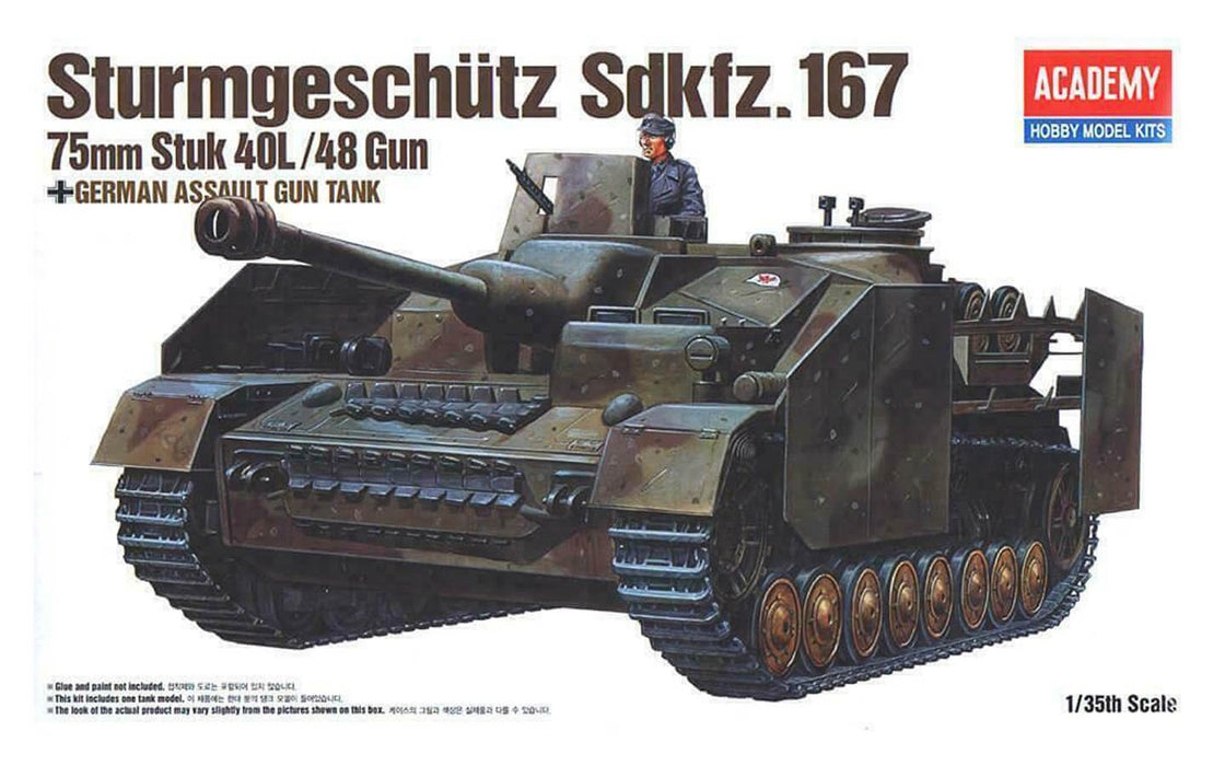 ACADEMY 13235 1/35 German Sturmgeschütz Sdkfz. 167 Model Tank Kit