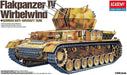 ACADEMY 13236 1/35 Flakpanzer IV Wirbelwind Anti-Aircraft Tank Model Kit