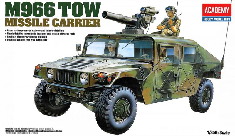 ACADEMY 13250 1/35 M966 TOW Missile Carrier Model Vehicle Kit