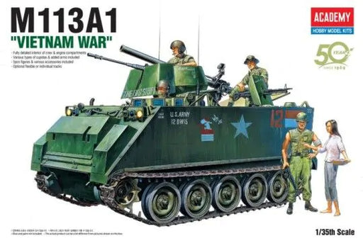 ACADEMY 13266 1/35 M113A1 A.P.C. Vietnam Version Tank Model Kit
