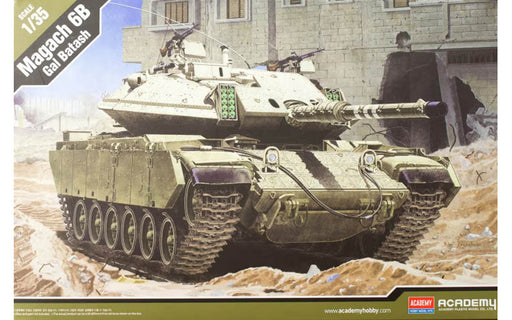 ACADEMY 13281 1/35 IDF Magach 6B Gal Batash Tank Model Kit