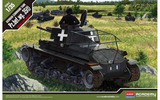 ACADEMY 13313 1/35 Panzer Pz.Bef.Wg.35(T) Command Tank Model Kit