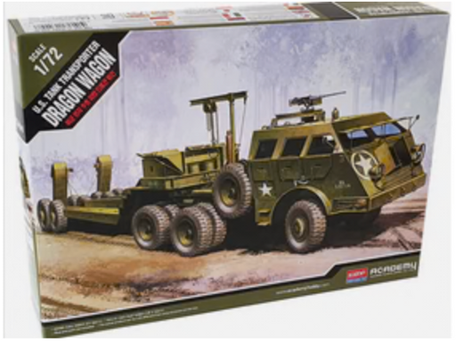 ACADEMY 13409 1/72 U.S. Tank Transporter Dragon Wagon Model Kit