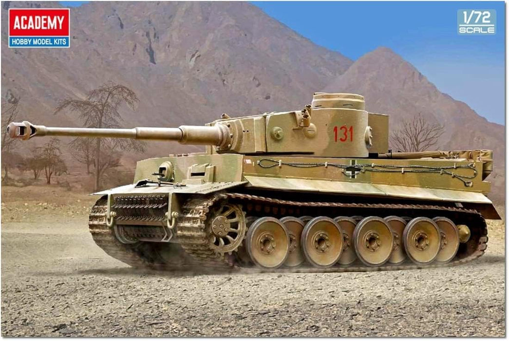 ACADEMY 13422 1/72 German Tiger-I Ver. Early Tank Model Kit