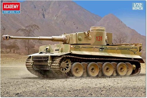 ACADEMY 13422 1/72 German Tiger-I Ver. Early Tank Model Kit