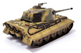 ACADEMY 13423 1/72 German King Tiger Tank with Henschel Turret Model Kit