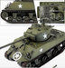 ACADEMY 13500 1/35 US M4A3 (76)W Battle of the Bulge Tank Model Kit