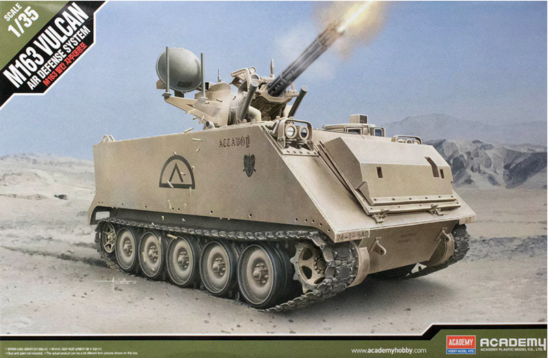 ACADEMY 13507 1/35 US Army M163 Vulcan Air Defense System Model Kit