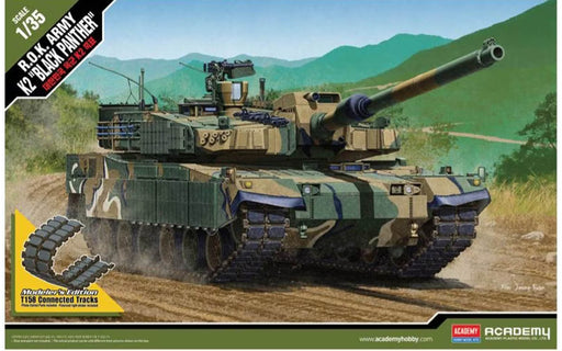 ACADEMY 13511 1/35 R.O.K. Army K2 "Black Panther" Model Tank Kit
