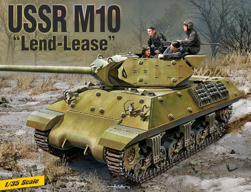 ACADEMY 13521 1/35 USSR M10 "Lend-Lease" Tank Destroyer Model Kit