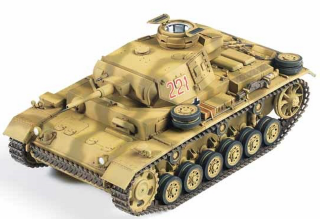 ACADEMY 13531 1/35 German Panzer III Ausf. J North Africa Tank Model Kit