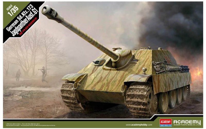 ACADEMY 13539 1/35 German Sd.Kfz.173 Jagdpanther Ausf.G1 Model Tank Kit