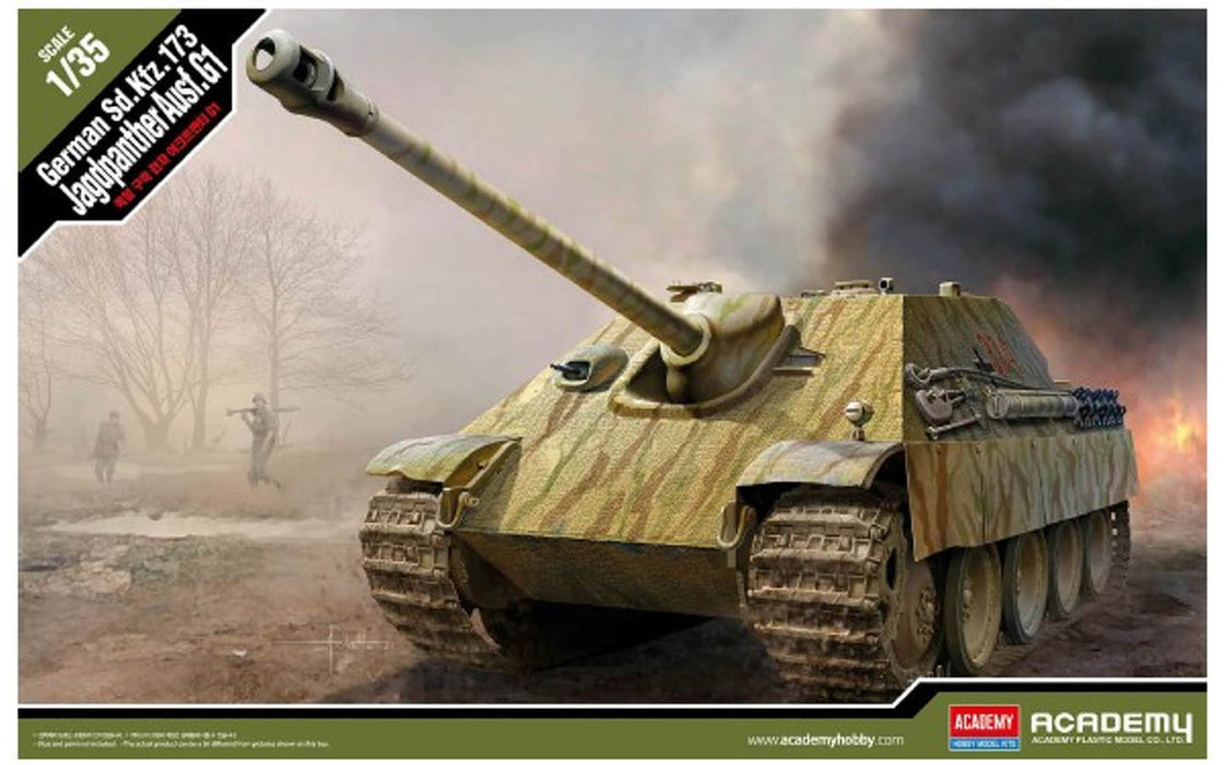 ACADEMY 13539 1/35 German Sd.Kfz.173 Jagdpanther Ausf.G1 Model Tank Kit