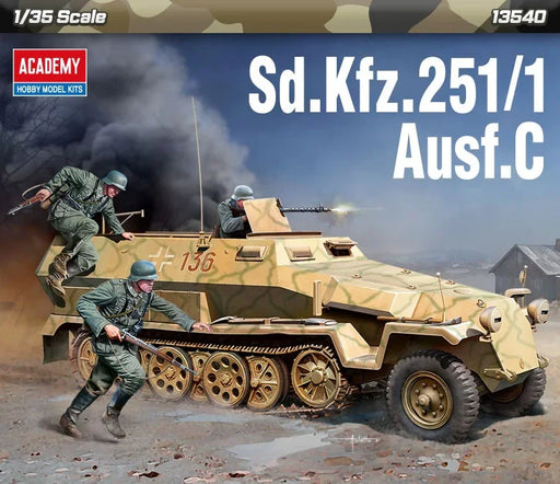 ACADEMY 13540 1/35 Sd.kfz. 251/1 Ausf. C Model Kit
