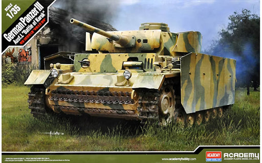 ACADEMY 13545 1/35 German Panzer III Ausf L “Kursk” Model Tank Kit