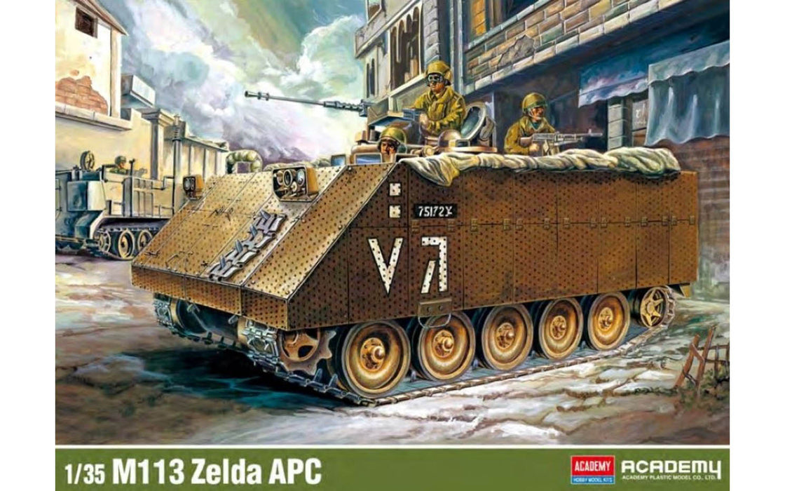 ACADEMY 13557 1/35 I.D.F. M113 Armored Personnel Carrier ZELDA Model Kit