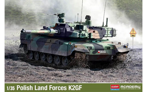 ACADEMY 13560 1/35 Polish Land Forces K2GF Black Panther Model Tank Kit