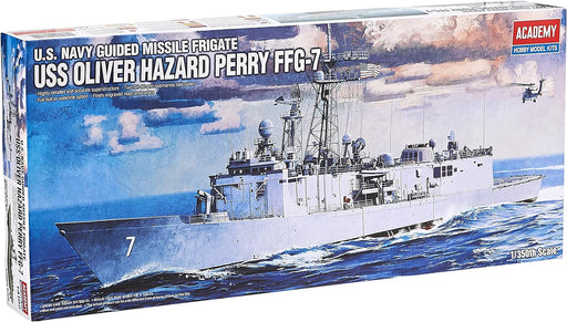 ACADEMY 14102 1/350 USS Oliver Hazard Perry FFG-7 US Navy Frigate Ship Kit