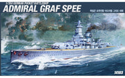 ACADEMY 14103 1/350 Admiral Graf Spee German Pocket Battleship Model Kit