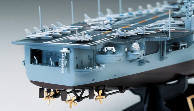 ACADEMY 14210 1/800 Kitty Hawk CVN 63 Aircraft Carrier Model Ship Kit