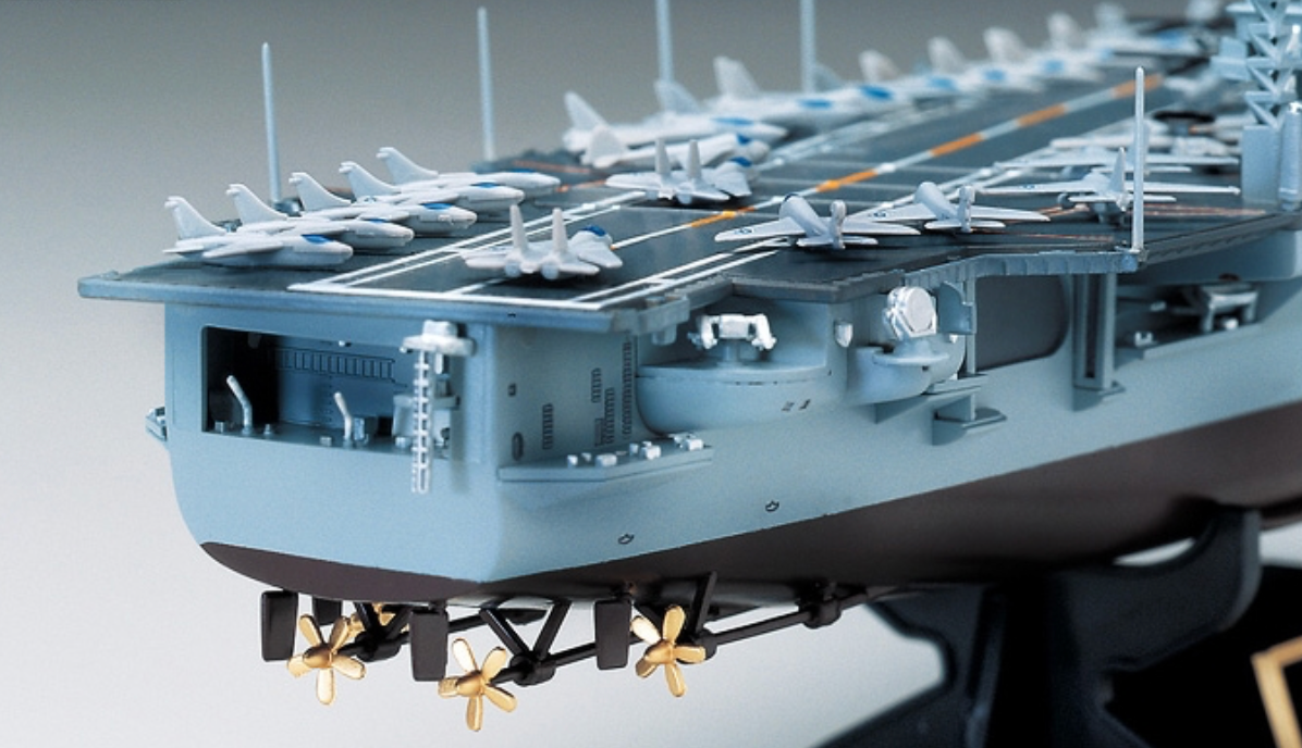 ACADEMY 14210 1/800 Kitty Hawk CVN 63 Aircraft Carrier Model Ship Kit