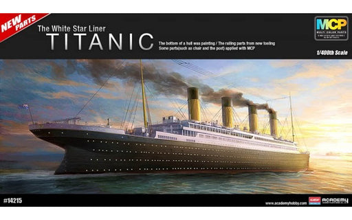 ACADEMY 14215 1/400 RMS Titanic MCP Model Ship Kit