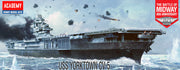 ACADEMY 14229 1/700 USS Yorktown CV-5 "Battle of Midway" Model Ship Kit