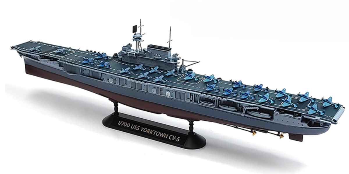 ACADEMY 14229 1/700 USS Yorktown CV-5 