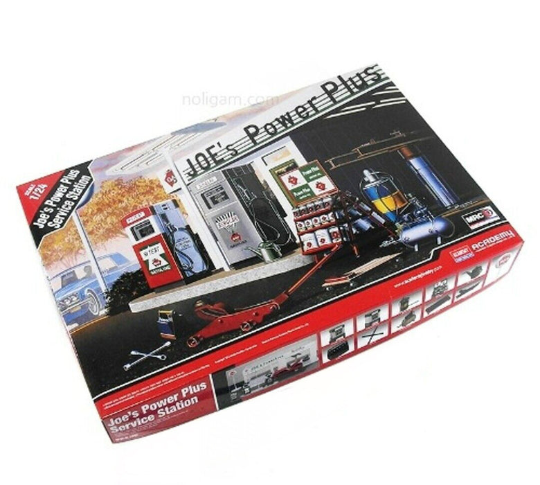 ACADEMY 15122 1/24 Joe's Power Plus Service Station Model Kit