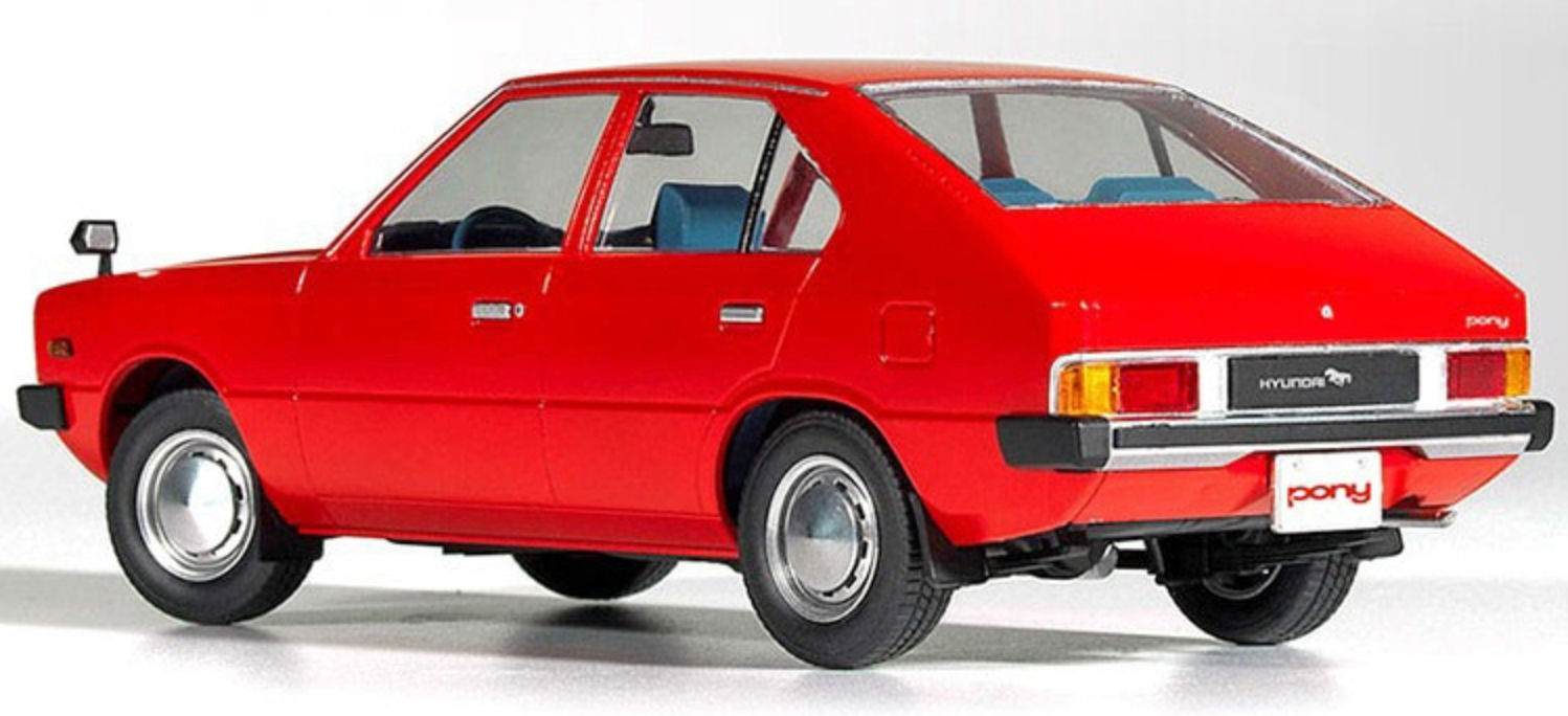 ACADEMY 15137 1/24 Hyundai Pony Model Kit