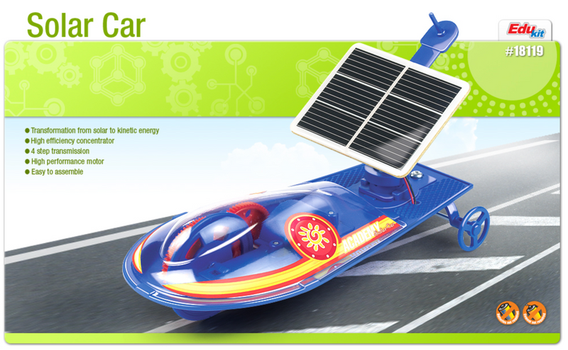 ACADEMY 18114 Solar Car Model Educational Kit