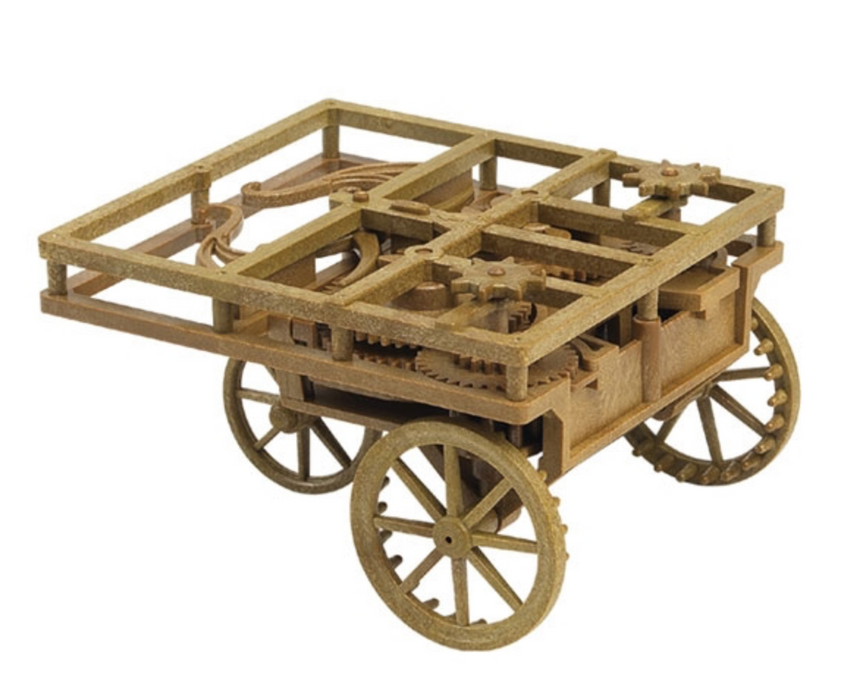 ACADEMY 18129 Da Vinci Series Self-Propelling Cart Mechanical Model Kit